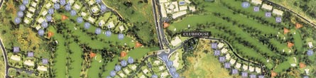 Golf Siteplan of Alto Golf & Country, Algarve, Portugal