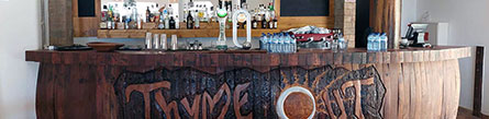 Thyme out Bar in Alto Golf & Country Club, Algarve, Portugal